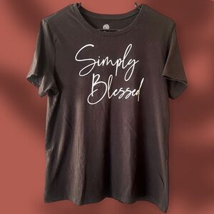 Positive Tees Simply Blessed